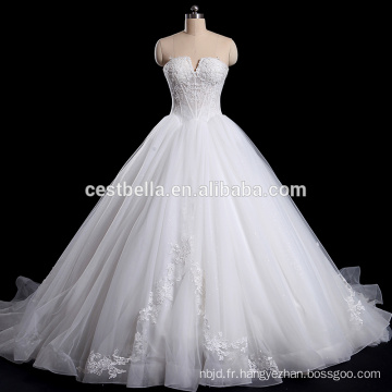 Robe de mariée à bretelles sans manches à manches courtes taobao